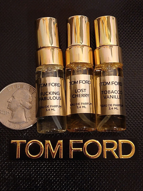 Top 3 Best Sellers Authentic Tom Ford Perfume Samples