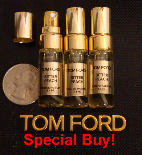 Special Buy 3 Bitter Peach Authentic Tom Ford Perfume Samples