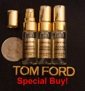 Special Buy 3 Fucking Fabulous Authentic Tom Ford Perfume Samples