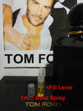 London Authentic Tom Ford Perfume Samples